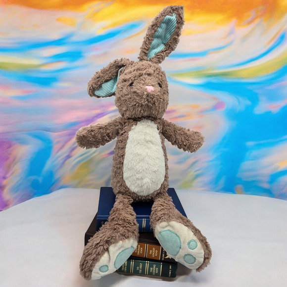 Easter Bunny Rabbit 19" Stuffed Animal Floppy Soft Cuddly Plush Animal Adventure - Picture 1 of 11